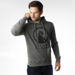 Мужская кофта теннисная Quiet Please GOAT Hoody Men - Grey, Black
