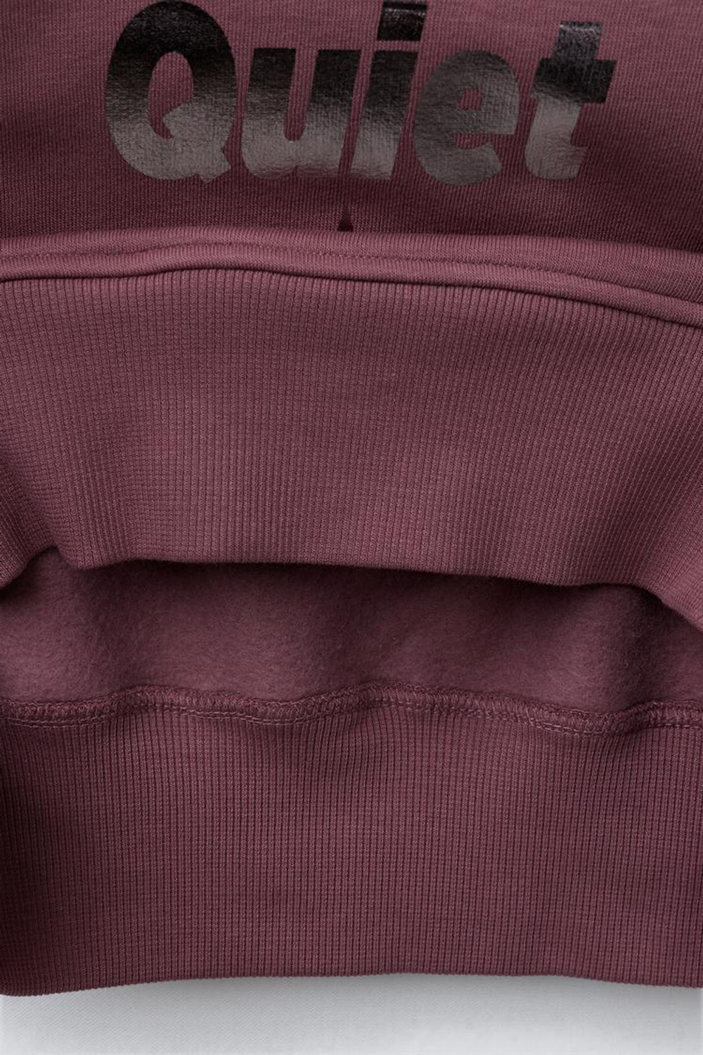 ZARA ХУДИ С НАДПИСЬЮ И БЛЁСТКАМИ, РОЗОВАТЫЙ