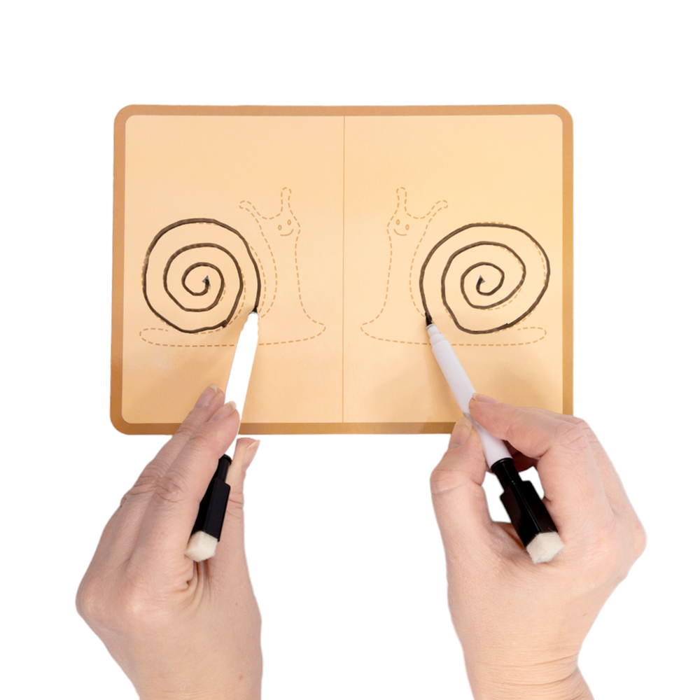 Игра развивающая Пиши-стирай Двумя руками