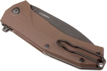 Складной нож Lion Steel "KUR" L/KUR BBR c клинком из стали Uddeholm Sleipner®, рукоять G10