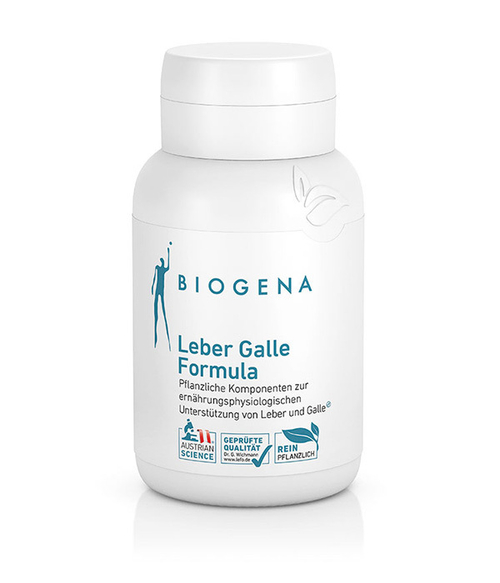 BIOGENA ФИТОФОРМУЛА "ПЕЧЕНЬ/ПОДЖЕЛУДОЧНАЯ" LEBER GALLE FORMULA (60 кап)