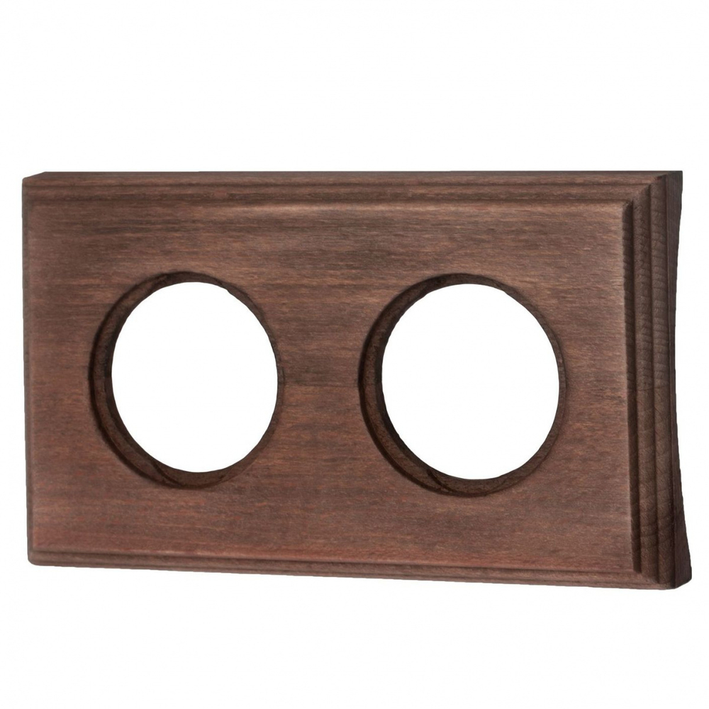 Рамка 2 постовая для скрытого монтажа (Винтаж на бревно 260 мм) BF4C26-620-18