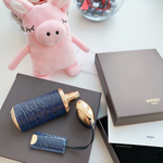 Memo Travel Leather BLUE CROCODILE