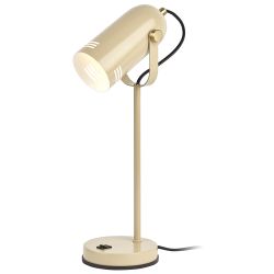 Настольный светильник ЭРА N-117-Е27-40W-BG бежевый | Настольные светильники под лампу