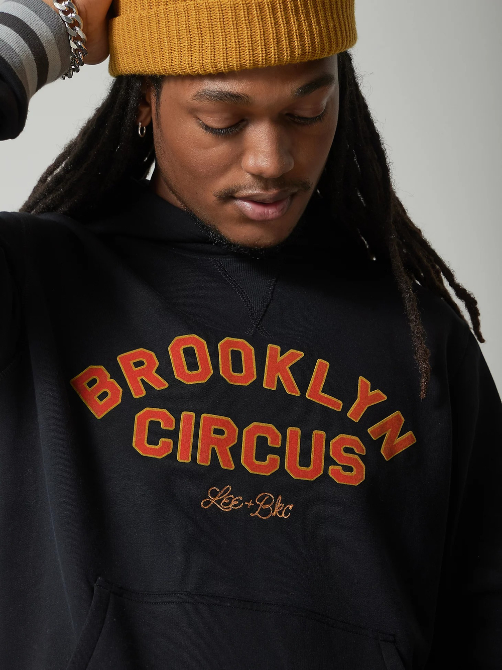 Толстовка мужская LEE® X THE BROOKLYN CIRCUS® LONG SLEEVE FLEECE HOODIE