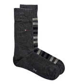 носки 2 пары Tommy Hilfiger - серый(472001001)