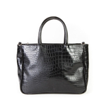 Стильная женская повседневная чёрный сумочка из экокожи Dublecity М-СД-21