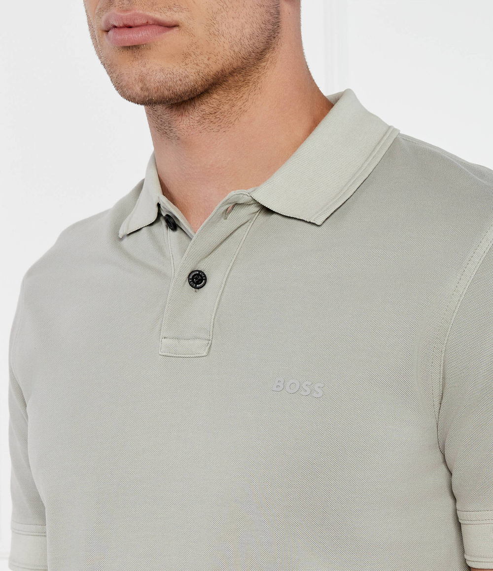 Поло Prime BOSS ORANGE - фисташковый(50507813)