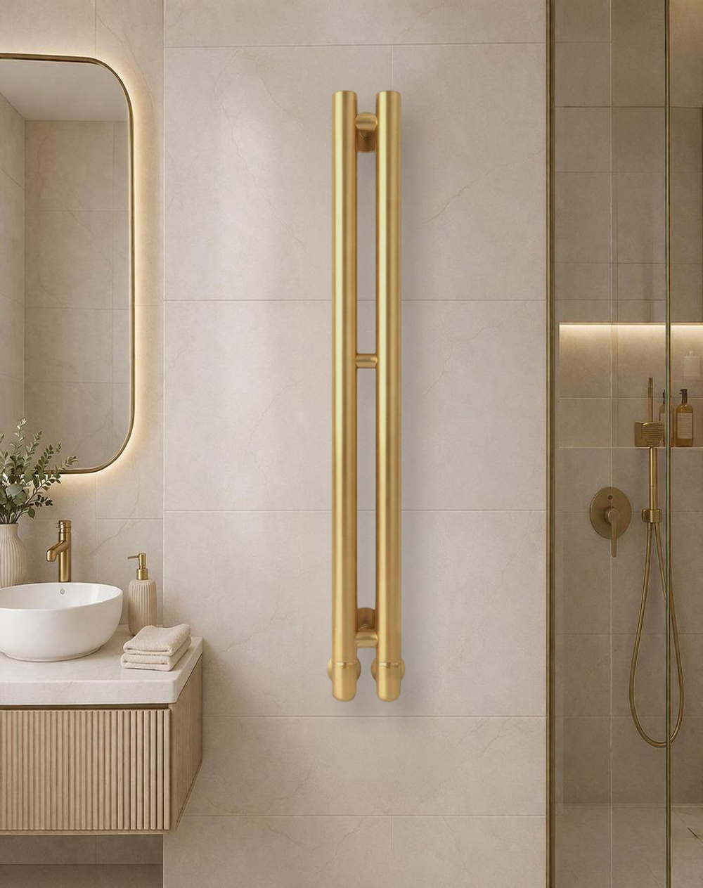 MINI 2-60 длина 60 см водяной полотенцесушитель