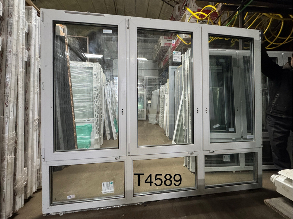 Окно Пластиковое Б/У 187(в) х 234(ш)