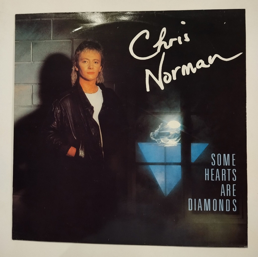 Винтажная виниловая пластинка LP Chris Norman Some Hearts Are Diamonds (Portugal 1986)