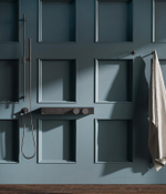 Шланговое подсоединение для душа Gessi Anello, настенное, цвет Black Metal Brushed PVD
