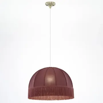 Подвесной светильник 1*E27 CL407033 бронза/красный Базель Citilux