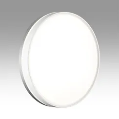 7670/EL COLOR SN 152 Светильник пластик/белый/серый LED 70Вт 3000-6000К D500 IP43 пульт ДУ NOHAVA GREY