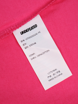 Футболка Undefeated Logo Pink