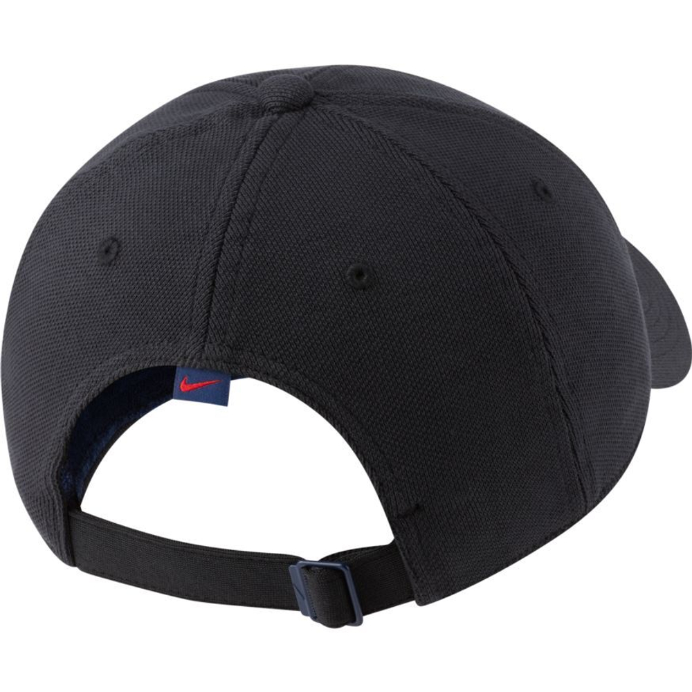Кепка теннисная Nike H86 Court Logo Cap - black/binary blue