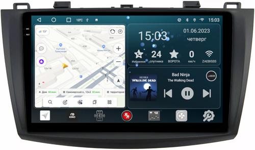 Магнитола для Mazda 3, Axela 2009-2013 - RedPower 034 Android 10, Быстрая, QLED+2K, CarPlay, SIM-слот