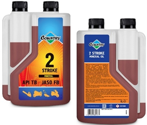 Масло моторное минеральное 3Ton COUNTRY 2T 2-х тактное UNIVERSAL  1л