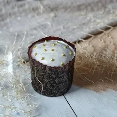 Кулич «Пасхальный» с сахарными шариками / 100 гр