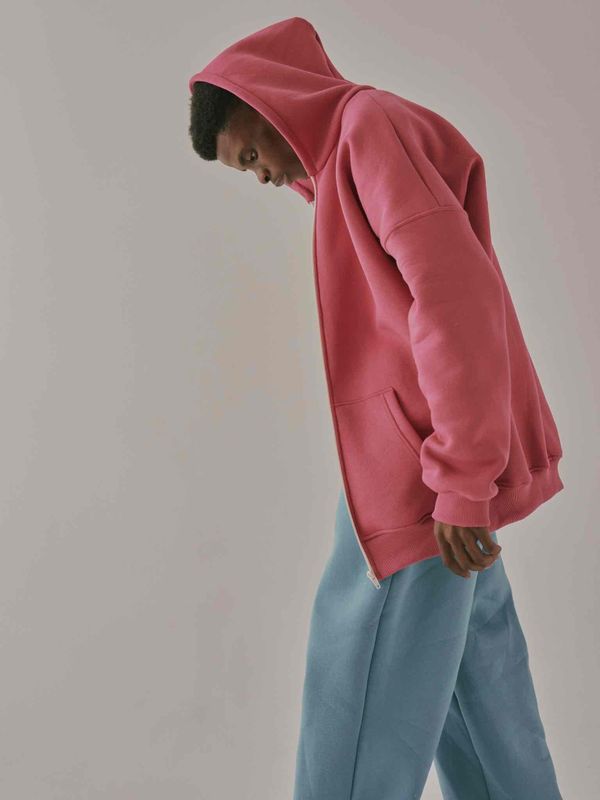 Худи Garden С Начесом на молнии роза барокко - фото 3