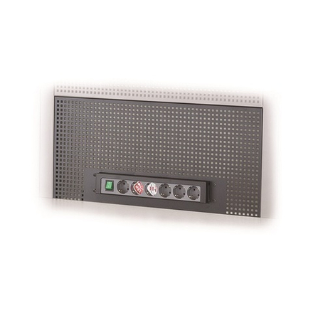 516 SA/6 Перфорированная панель для мотажа розеток, USAG (Италия)