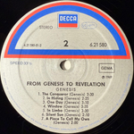 Genesis ‎– From Genesis To Revelation (Германия)