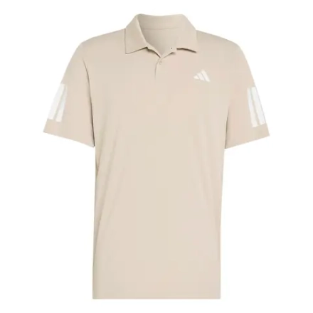 Теннисное поло Adidas Club 3-Stripes - khaki three