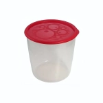 Контейнер пластиковый пищевой №5, 4,7л круглый высокий многофункциональный С263