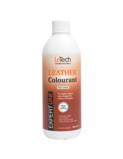 LeTech Expert Line Краска для кожи (Leather Colourant) Red Oxide, 500мл