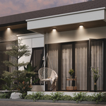 214974 Светильник URBANO LED 10W 1175LM ЧЕРНЫЙ 4000K IP65