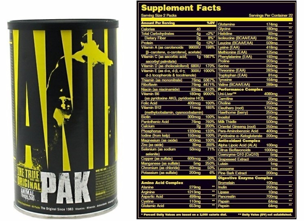 Animal Pak (Universal Nutrition)