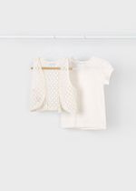 футболка с жилеткой