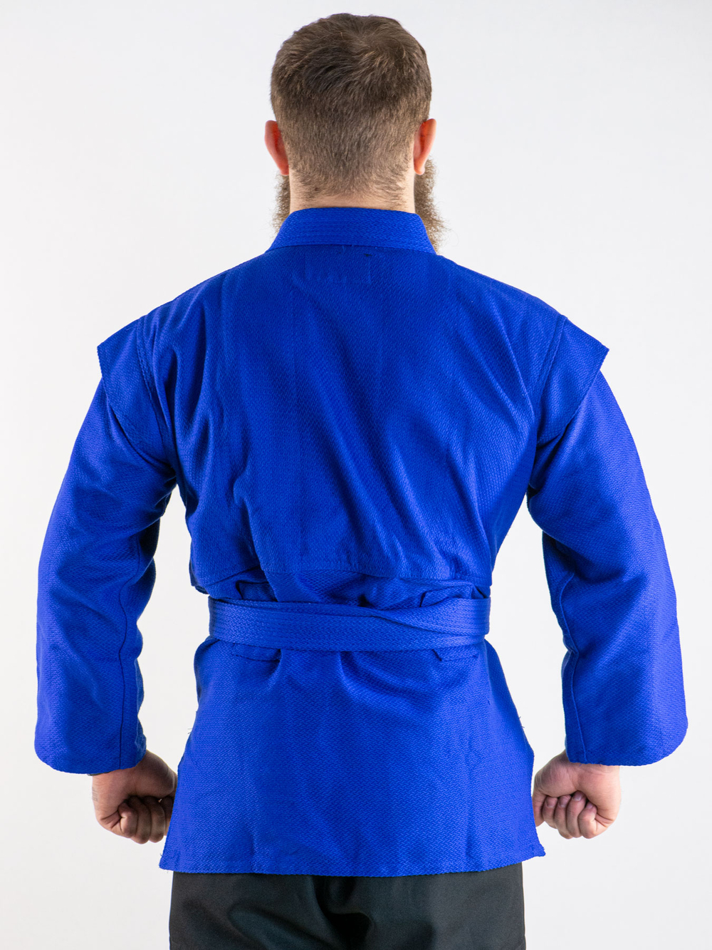 Куртка для самбо BoyBo синяя, BSJ120