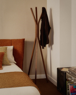 Вешалка Benzara орех