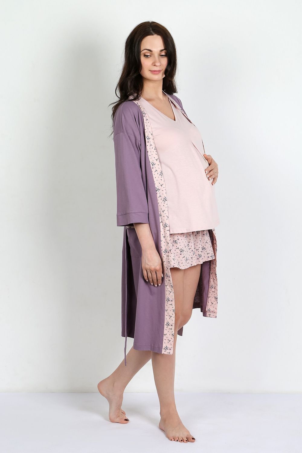 Пижама женская Мамочка-7 Виотекс БЕЖЕВЫЙ
