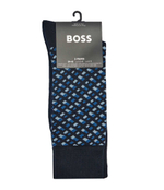 Носки 2 пары Monogram CC BOSS BLACK - черный(50515141)