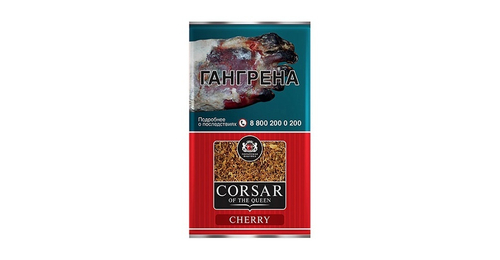 ТАБАК курительный тонкорезаный CORSAR Cherry, кисет 35 г