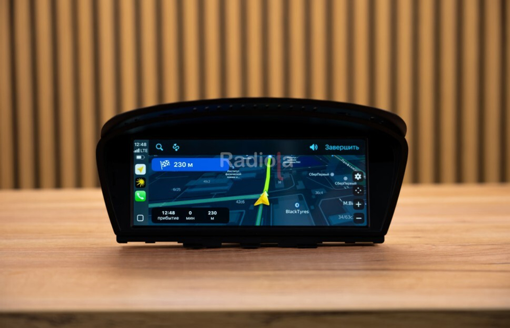 Магнитола BMW 5-серия E60/E61 2003-2009 (ССС) - Radiola RDL-6210-L монитор 8.8" на Android 13, 8+128Гб, CarPlay, 4G SIM-слот