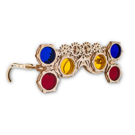 Стимпанк очки-гогглы "треугольник" от EWA - Купить недорого, деревянные конструкторы в моем городе, 3D пазлы и сборные модели