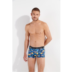 Мужские трусы боксеры набор из 3-х штук (черные, черные с принтом, серые ) HOM GINO #2 Boxer Briefs 3p 402732_40T033