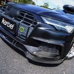 Карбоновые канарды переднего бампера для AUDI A6 ALLROAD C8 2020+ Ауди обвес