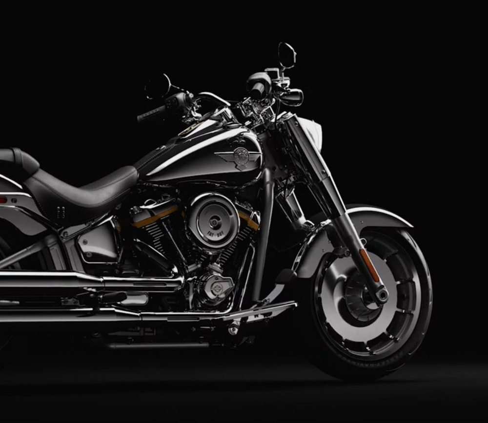 Harley-Davidson Fat Boy 117 Gray Ghost (Icon Collection)