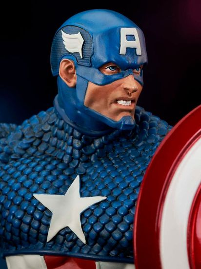 Фигурка Diamond Select Marvel Captain America / Фигурка по мотивам вселенной "Marvel", Капитан Америка