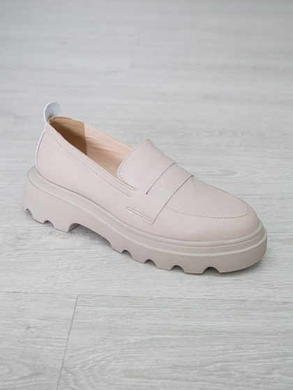 Лоферы женские демисезонные натуральная кожа