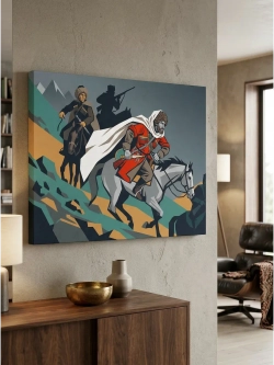 Холст - Черкесы в походе