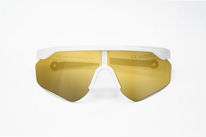 Спортивные очки AVEO Iride DUO / White / Gold Mirror Lens