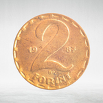 Hungary, 2 Forint, 1987, VF