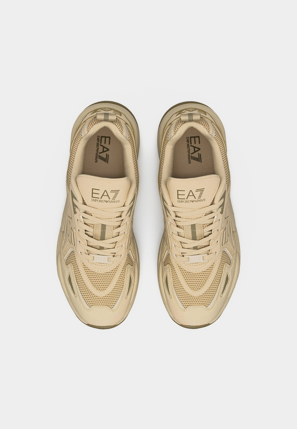 EA7 Emporio Armani ACE RUNNER SPECIAL UNISEX - кроссовки на шнуровке - Зелёный