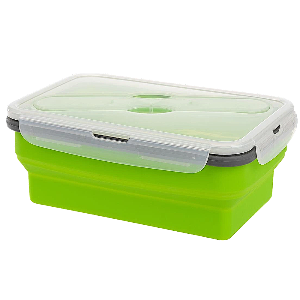 Силиконовый контейнер 1-отсека с ловилкой Premier Fishing PR-FH049 1000мл -