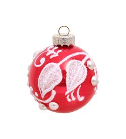 Элита НФШ-1094/1 Набор ел.украшений Шар 4шт «Черемуха» 55 мм